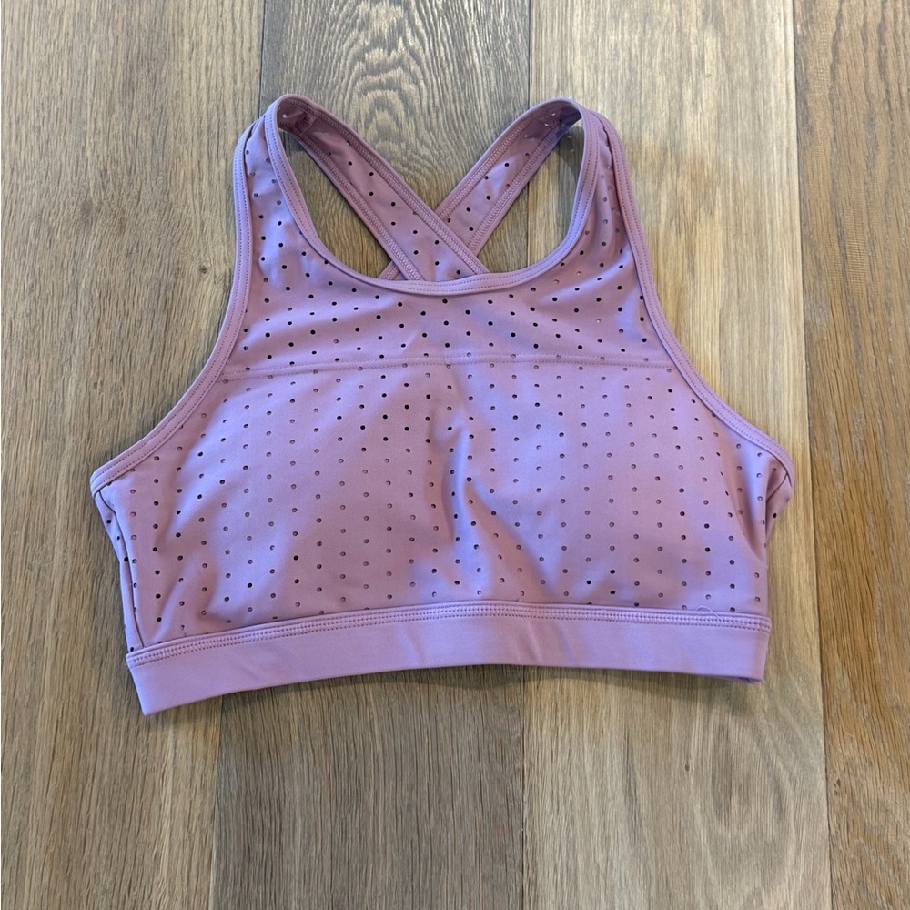 Buffbunny Sports Bra Small | Mauve Pink | Light-Medium Support